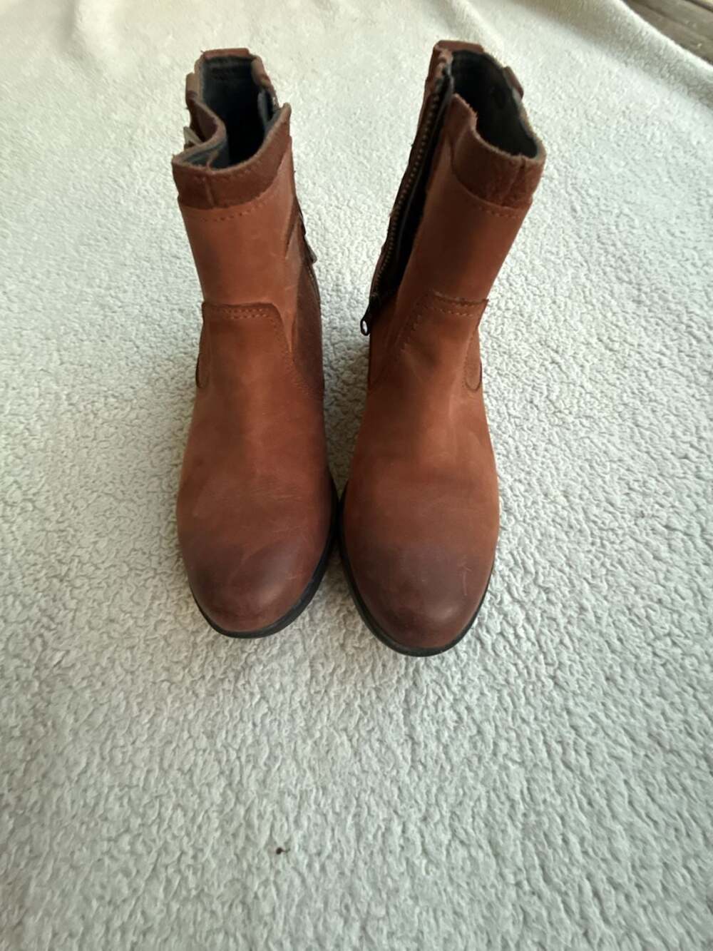 Sorel Women's Ankle Bootie Tobacco Nubuck 7.5 M